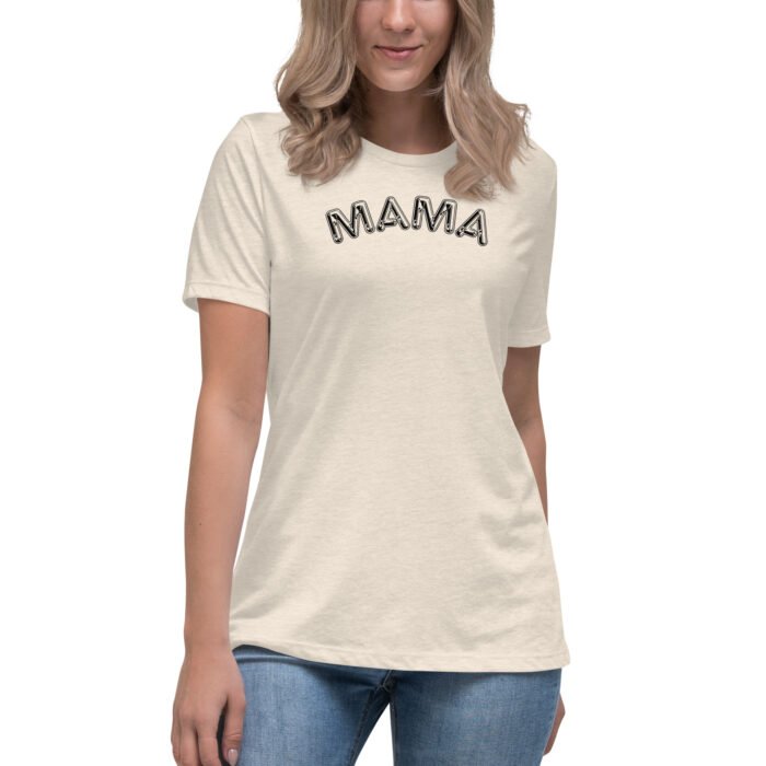 womens relaxed t shirt heather prism natural front 65b044ca44b63 - Mama Clothing Store - For Great Mamas
