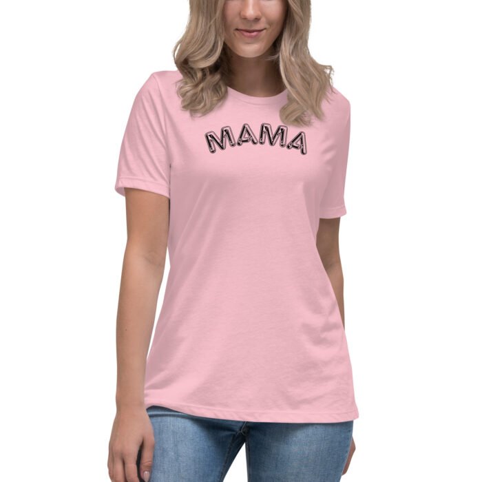 womens relaxed t shirt pink front 65b158e6083ee - Mama Clothing Store - For Great Mamas