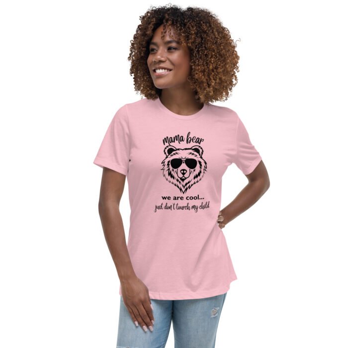 womens relaxed t shirt pink front 65b2e05ca2645 - Mama Clothing Store - For Great Mamas