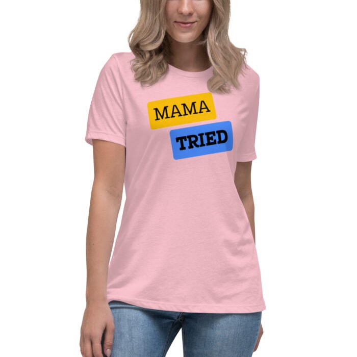 womens relaxed t shirt pink front 65b983bfc0889 - Mama Clothing Store - For Great Mamas