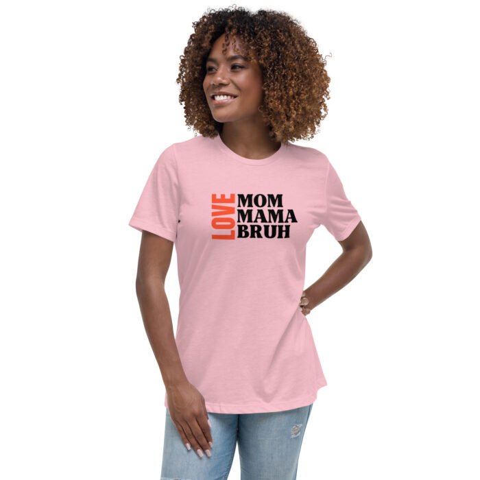 womens relaxed t shirt pink front 65b98ec1b7363 - Mama Clothing Store - For Great Mamas