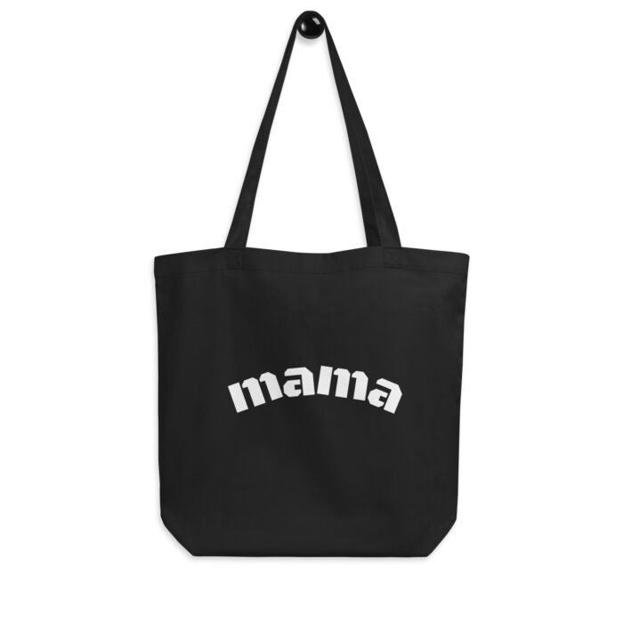 eco tote bag black front 65da0b990ba58 - Mama Clothing Store - For Great Mamas