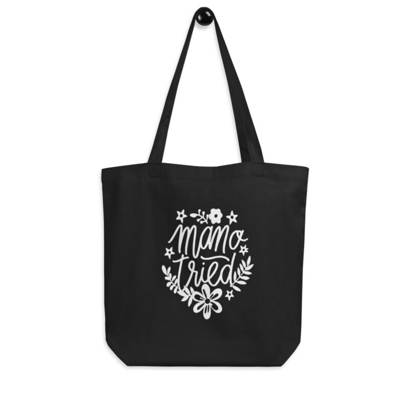 eco tote bag black front 65da134e0c291 - Mama Clothing Store - For Great Mamas