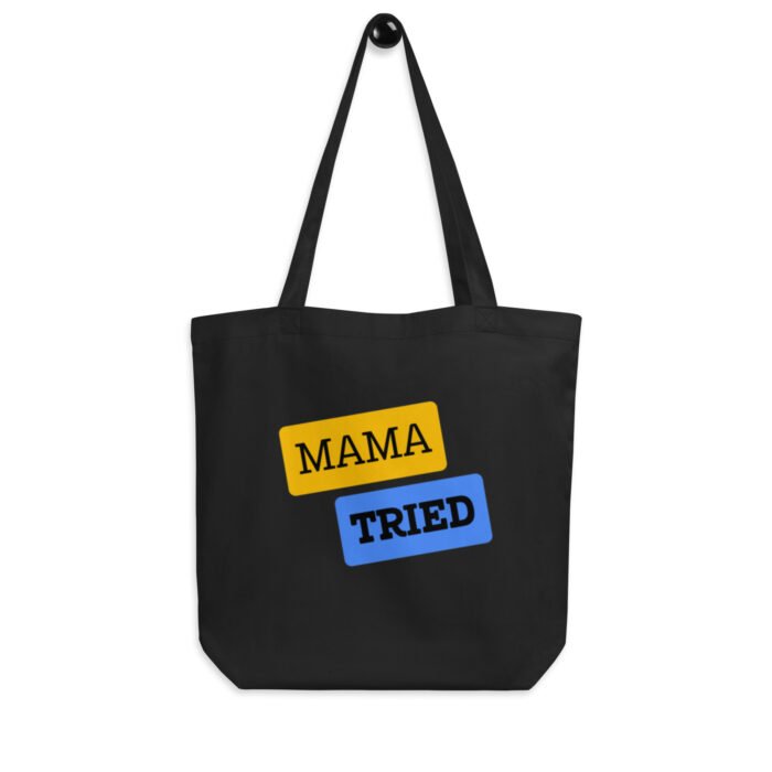eco tote bag black front 65da140db1980 - Mama Clothing Store - For Great Mamas