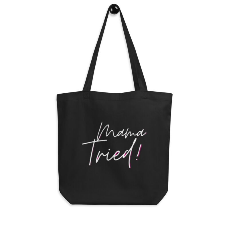 eco tote bag black front 65da14e13c6b2 - Mama Clothing Store - For Great Mamas