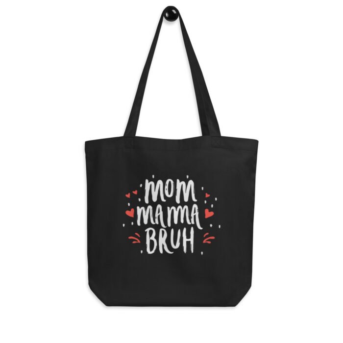 eco tote bag black front 65da160b723c5 - Mama Clothing Store - For Great Mamas