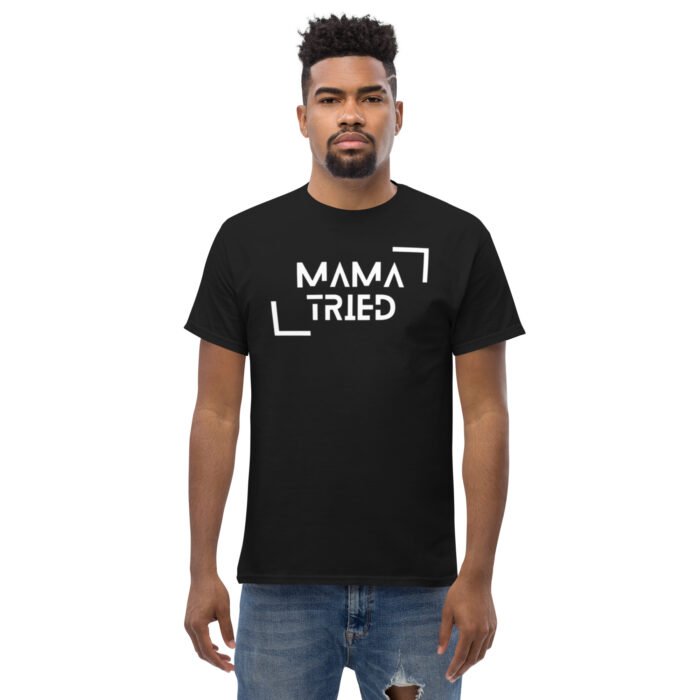 mens classic tee black front 65cc73b86e2c9 - Mama Clothing Store - For Great Mamas