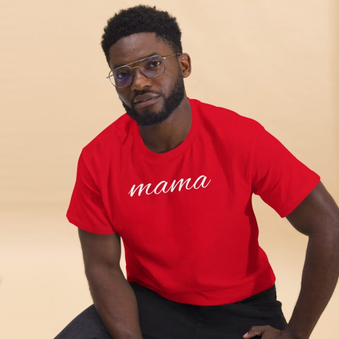 mens classic tee red front 2 65cd074ae34f5 - Mama Clothing Store - For Great Mamas
