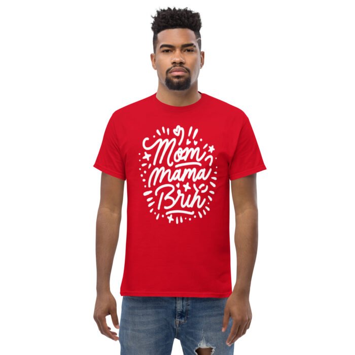 mens classic tee red front 65cc566aa80c0 - Mama Clothing Store - For Great Mamas