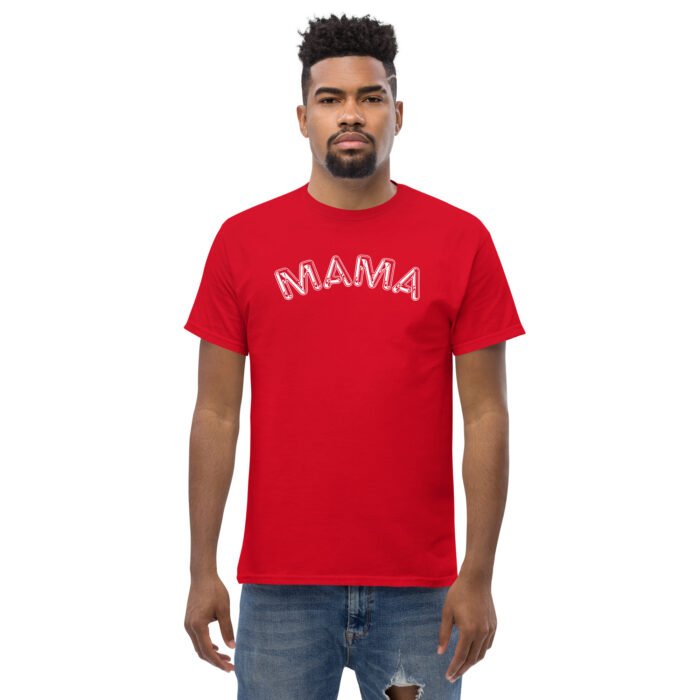 mens classic tee red front 65ccf986eb6f2 - Mama Clothing Store - For Great Mamas
