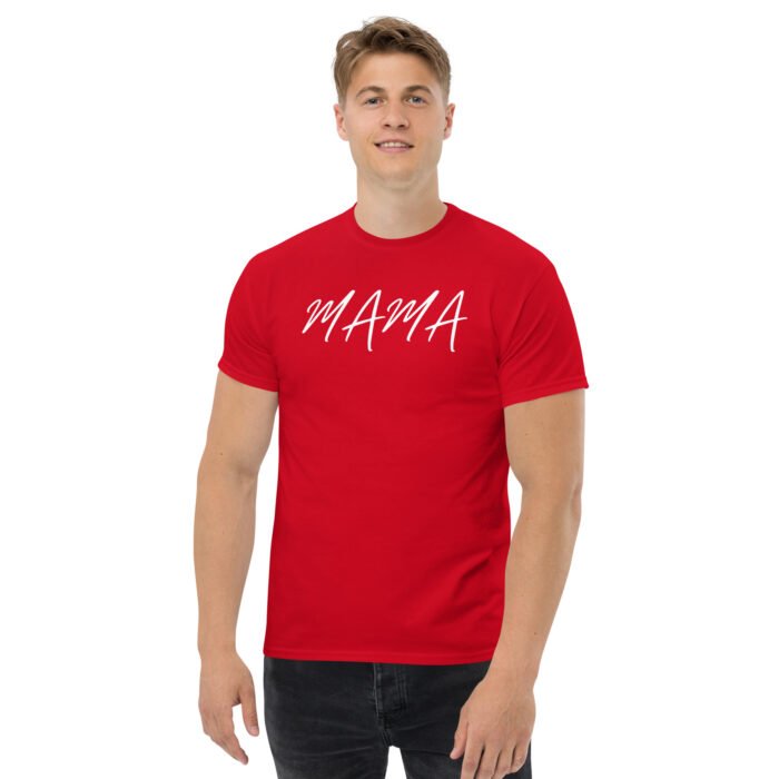 mens classic tee red front 65ccfc9d325e6 - Mama Clothing Store - For Great Mamas