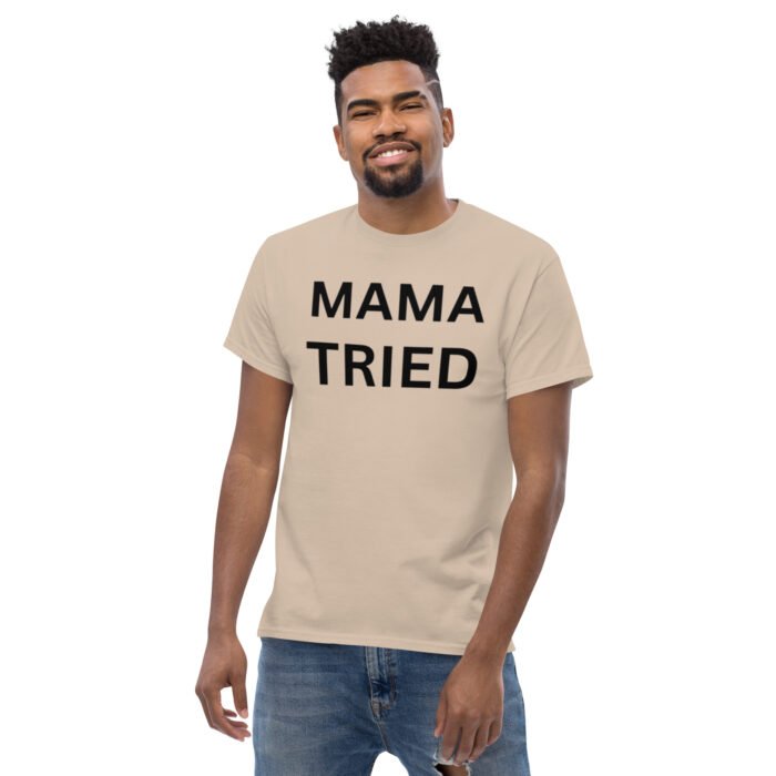 mens classic tee sand front 2 65cc67776b1cf - Mama Clothing Store - For Great Mamas