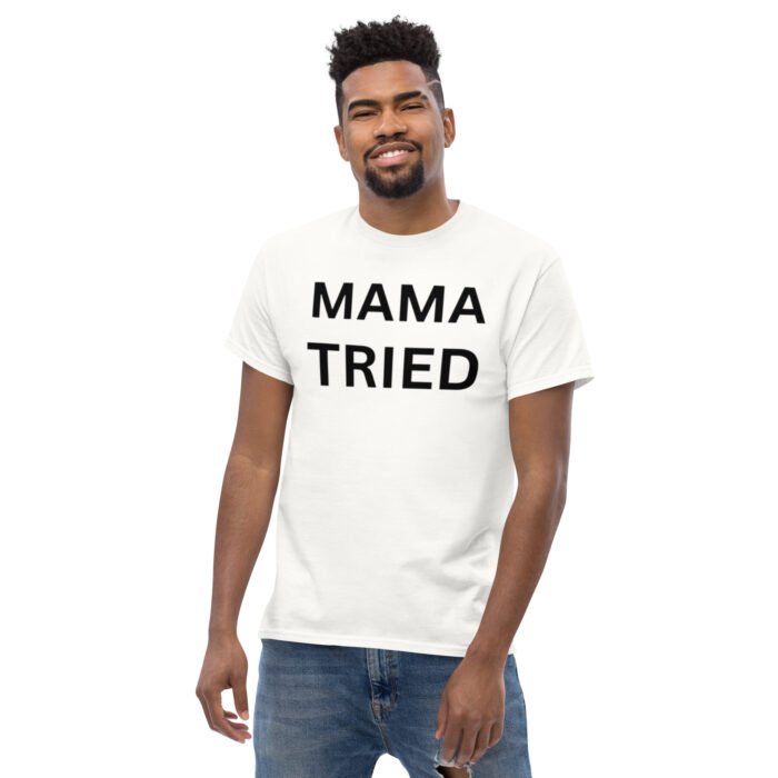 mens classic tee white front 2 65cc67776df02 - Mama Clothing Store - For Great Mamas
