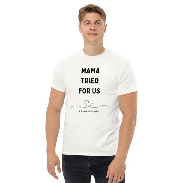 mens classic tee white front 65cc6f8785a1f - Mama Clothing Store - For Great Mamas