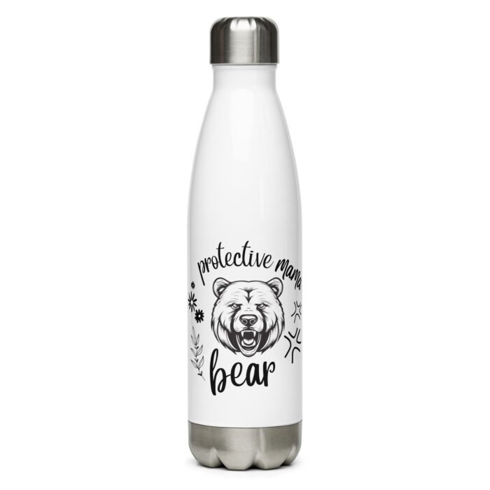 stainless steel water bottle white 17 oz front 65da4e274ede0 - Mama Clothing Store - For Great Mamas