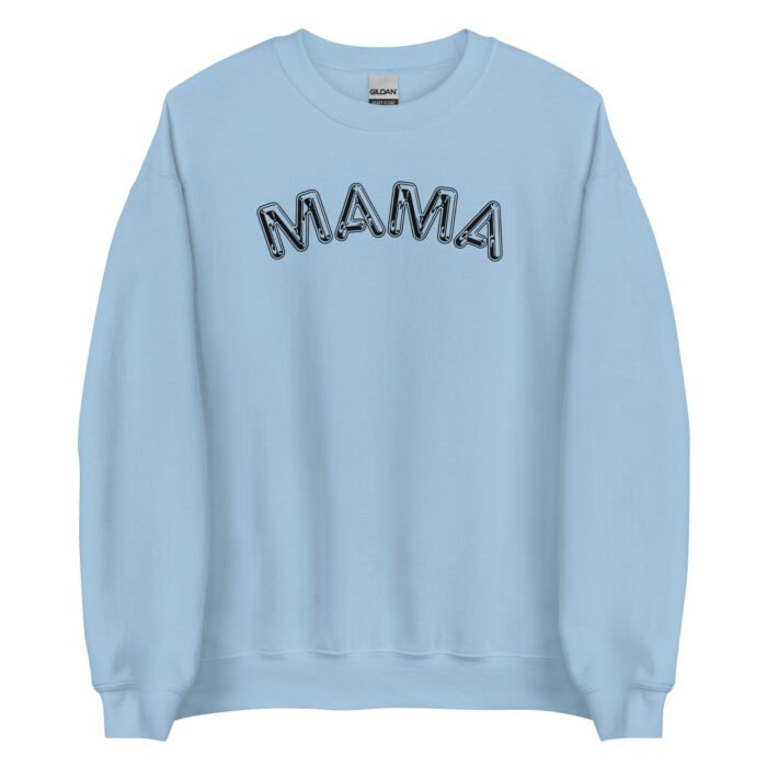unisex crew neck sweatshirt light blue front 65d0d7abbf81e - Mama Clothing Store - For Great Mamas