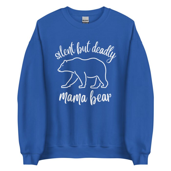unisex crew neck sweatshirt royal front 65d0cdcd6d969 - Mama Clothing Store - For Great Mamas