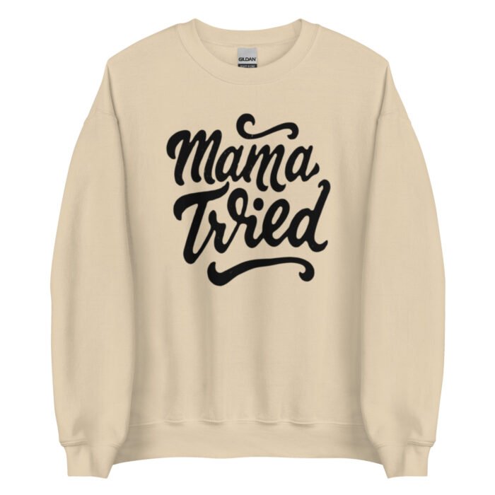 unisex crew neck sweatshirt sand front 65d0b450a6e06 - Mama Clothing Store - For Great Mamas
