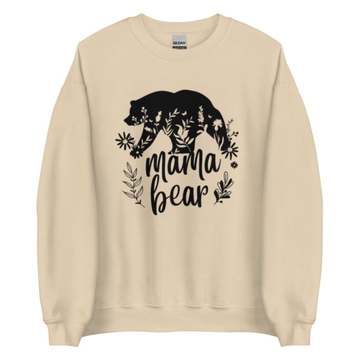unisex crew neck sweatshirt sand front 65d0cb4d60d59 - Mama Clothing Store - For Great Mamas