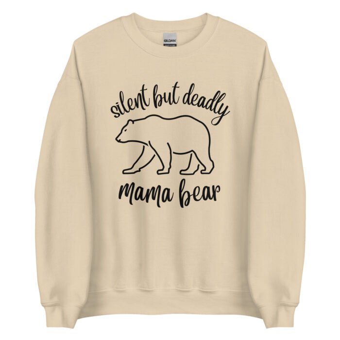 unisex crew neck sweatshirt sand front 65d0cd4bf0343 - Mama Clothing Store - For Great Mamas
