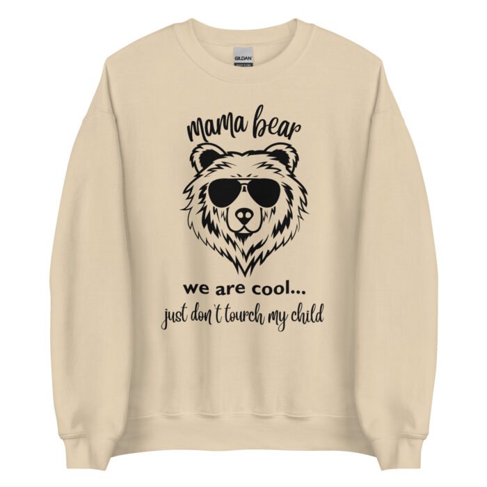 unisex crew neck sweatshirt sand front 65d0d1c363d13 - Mama Clothing Store - For Great Mamas