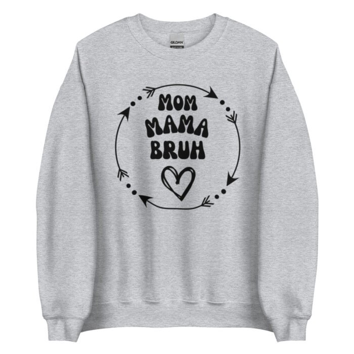 unisex crew neck sweatshirt sport grey front 65ced3585e0ed - Mama Clothing Store - For Great Mamas