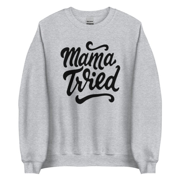 unisex crew neck sweatshirt sport grey front 65d0b450a515b - Mama Clothing Store - For Great Mamas