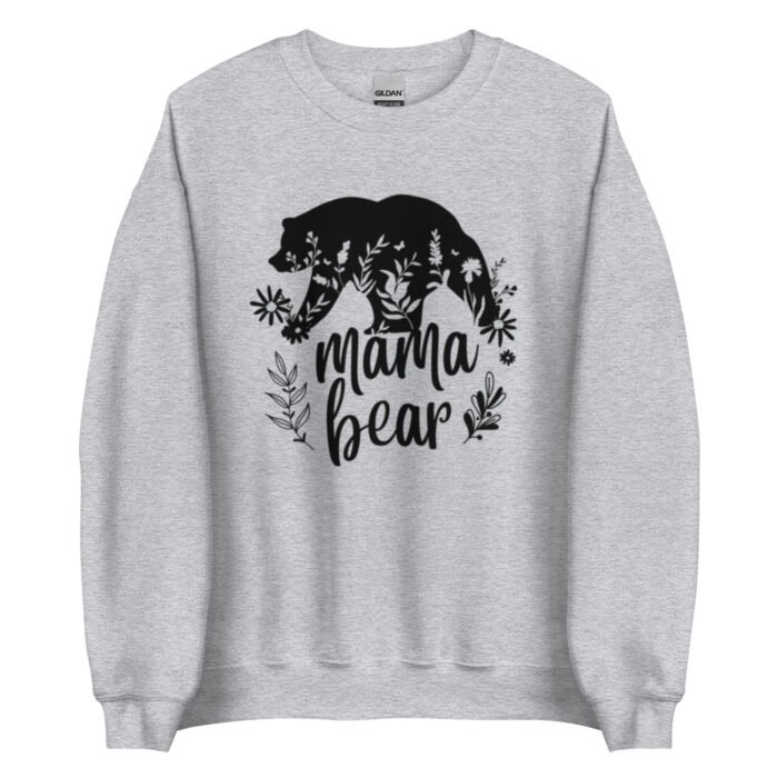 unisex crew neck sweatshirt sport grey front 65d0cb4d5f089 - Mama Clothing Store - For Great Mamas