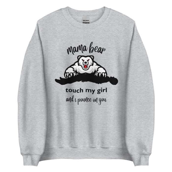 unisex crew neck sweatshirt sport grey front 65d0d008d8c29 - Mama Clothing Store - For Great Mamas