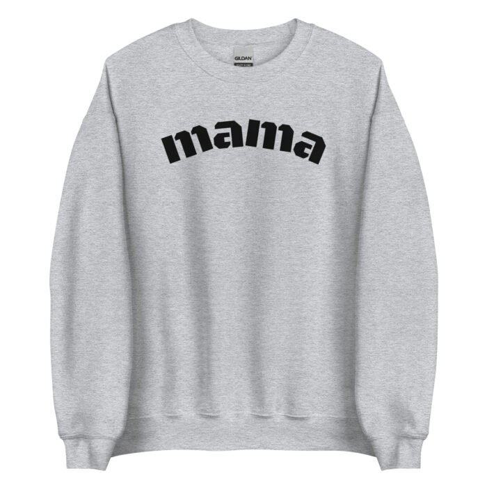 unisex crew neck sweatshirt sport grey front 65d0d93f14bfa - Mama Clothing Store - For Great Mamas