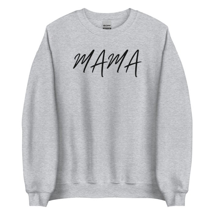 unisex crew neck sweatshirt sport grey front 65d0d9f4e9788 - Mama Clothing Store - For Great Mamas