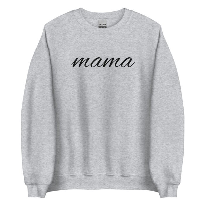 unisex crew neck sweatshirt sport grey front 65d0dc65ae86e - Mama Clothing Store - For Great Mamas
