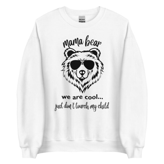unisex crew neck sweatshirt white front 65d0d1c35f9ab - Mama Clothing Store - For Great Mamas