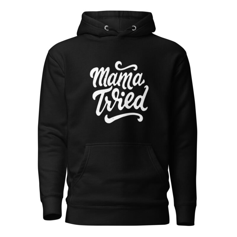 unisex premium hoodie black front 65dc8907d77d2 - Mama Clothing Store - For Great Mamas