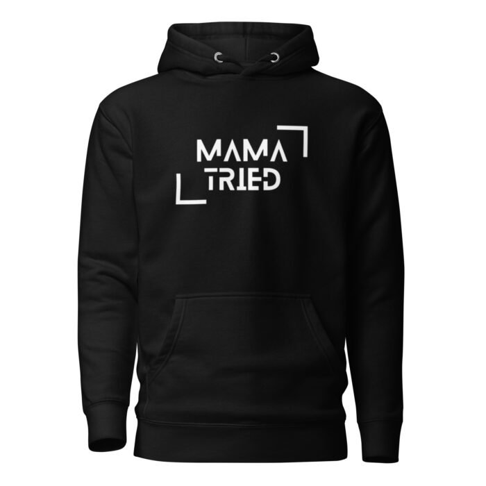 unisex premium hoodie black front 65dc937d17b7f - Mama Clothing Store - For Great Mamas