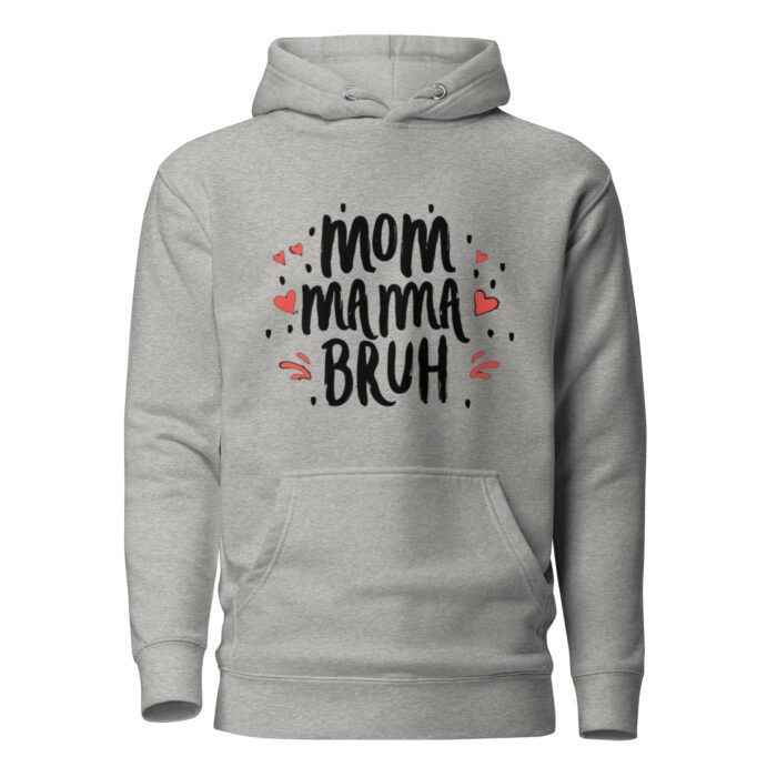 unisex premium hoodie carbon grey front 65dc18fd6fa77 - Mama Clothing Store - For Great Mamas