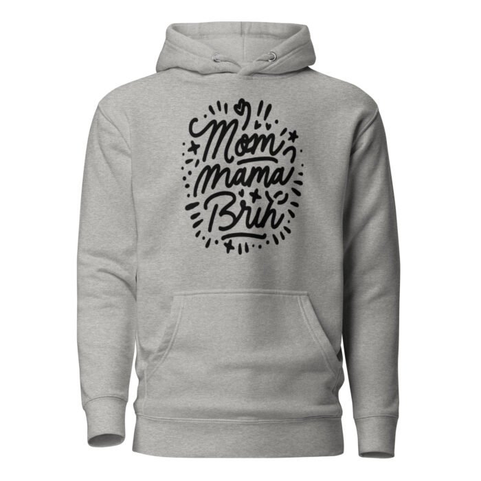 unisex premium hoodie carbon grey front 65dc1b1cf22d9 - Mama Clothing Store - For Great Mamas