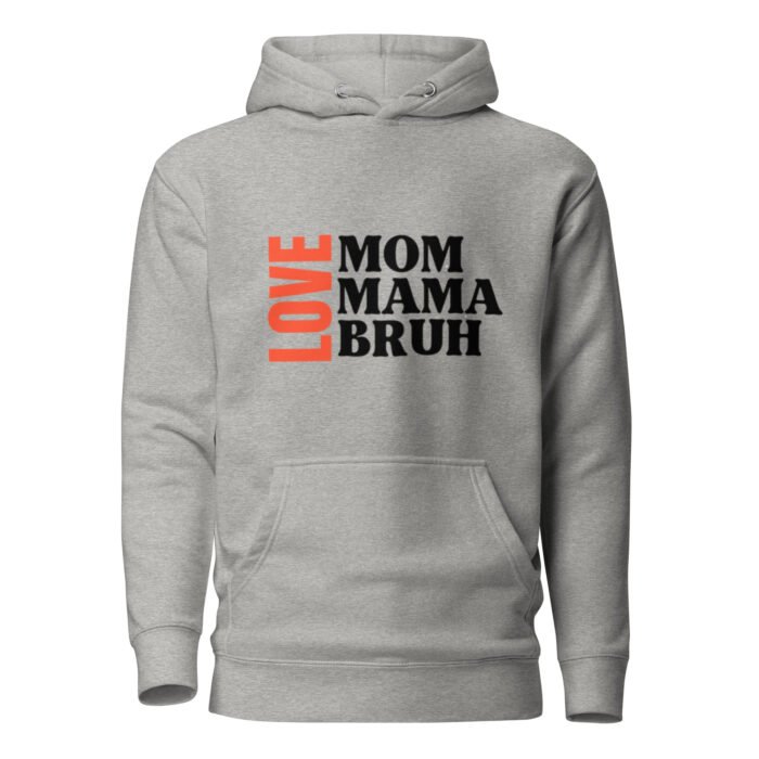 unisex premium hoodie carbon grey front 65dc1ffde4051 - Mama Clothing Store - For Great Mamas