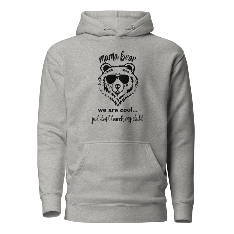 unisex premium hoodie carbon grey front 65dc3339ed093 - Mama Clothing Store - For Great Mamas