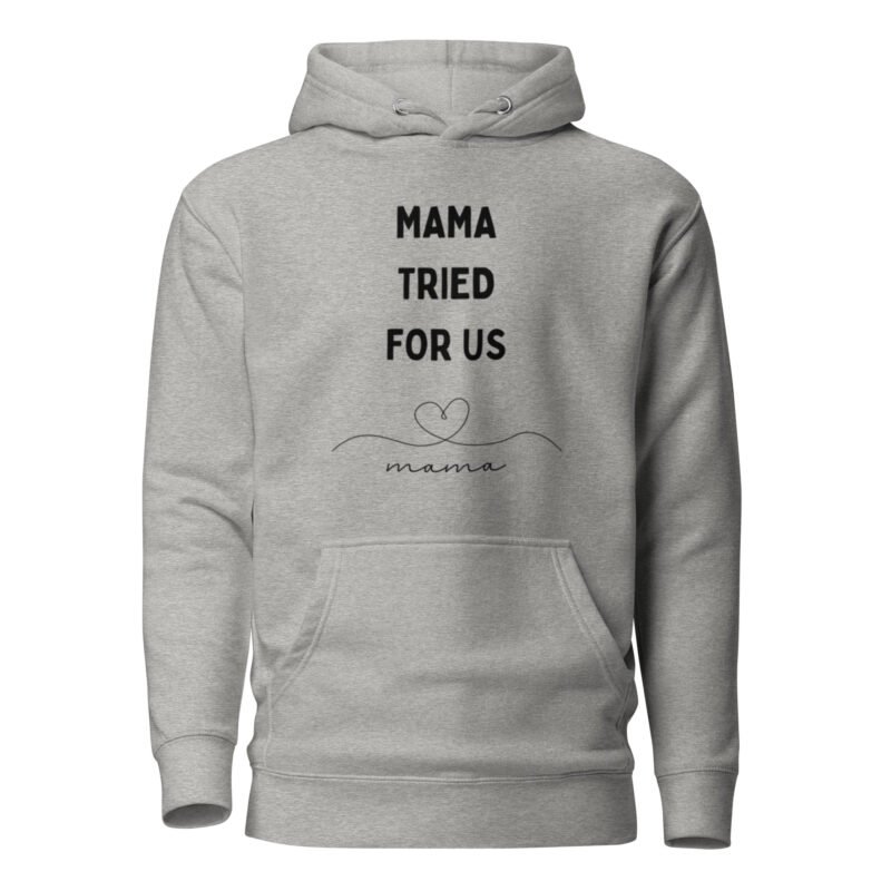 unisex premium hoodie carbon grey front 65dc8d7dd55c8 - Mama Clothing Store - For Great Mamas