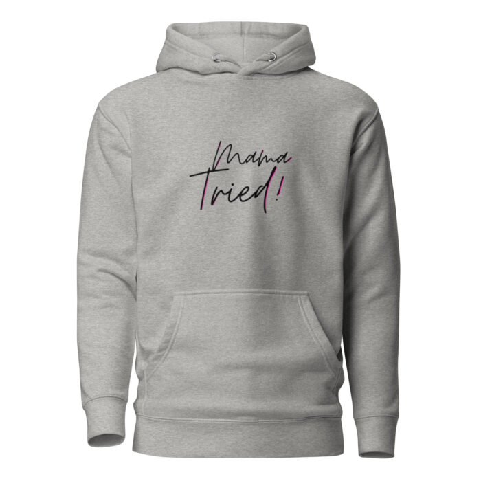 unisex premium hoodie carbon grey front 65dc92ff77ea3 - Mama Clothing Store - For Great Mamas