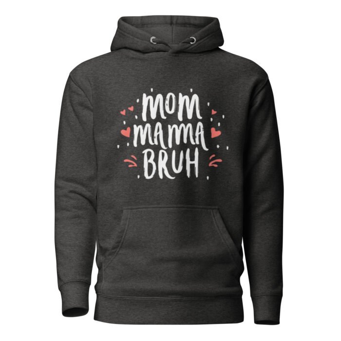 unisex premium hoodie charcoal heather front 65dc19af93c9c - Mama Clothing Store - For Great Mamas