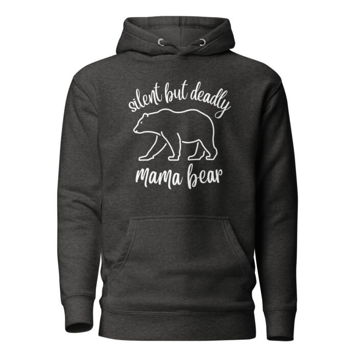 unisex premium hoodie charcoal heather front 65dc30577f352 - Mama Clothing Store - For Great Mamas