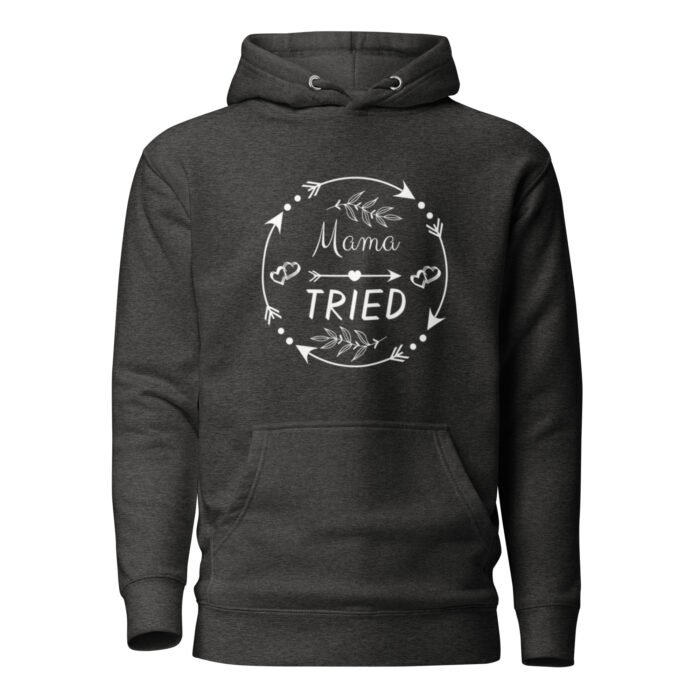 unisex premium hoodie charcoal heather front 65dc8b2420e2b - Mama Clothing Store - For Great Mamas