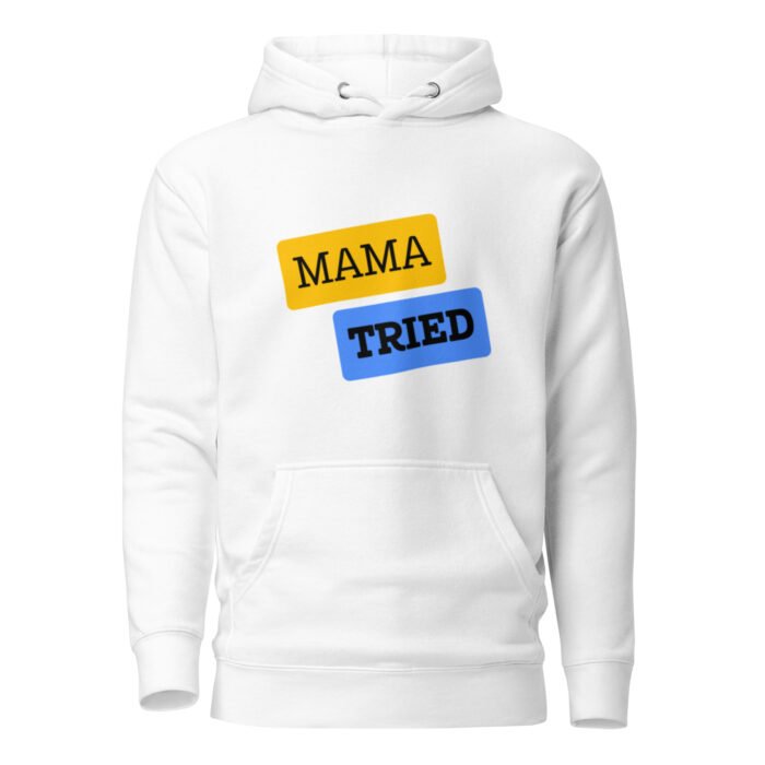 unisex premium hoodie white front 65dc8e490fe63 - Mama Clothing Store - For Great Mamas