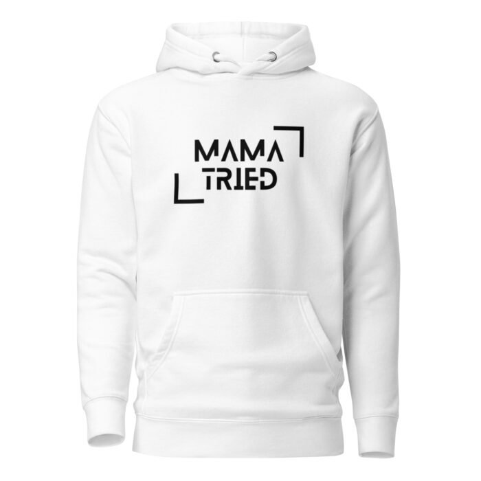 unisex premium hoodie white front 65dc940d2dd5c - Mama Clothing Store - For Great Mamas