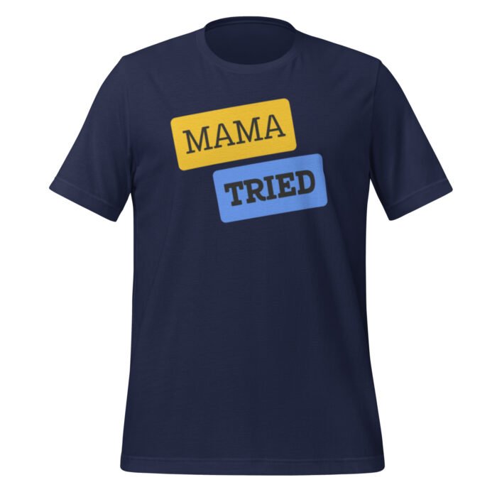 unisex staple t shirt navy front 65ca8d113f533 - Mama Clothing Store - For Great Mamas