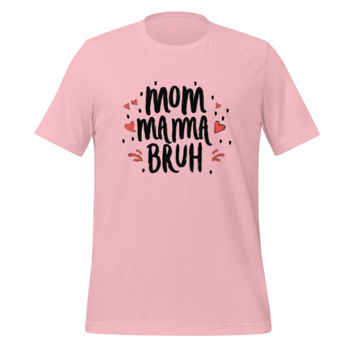 unisex staple t shirt pink front 65c67968363ef - Mama Clothing Store - For Great Mamas