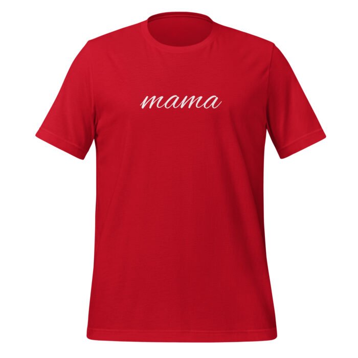 unisex staple t shirt red front 65c781d2e9a9d - Mama Clothing Store - For Great Mamas