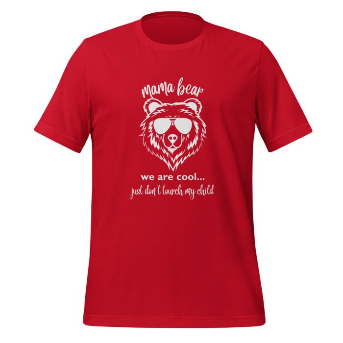 unisex staple t shirt red front 65c79a6b58d4b - Mama Clothing Store - For Great Mamas